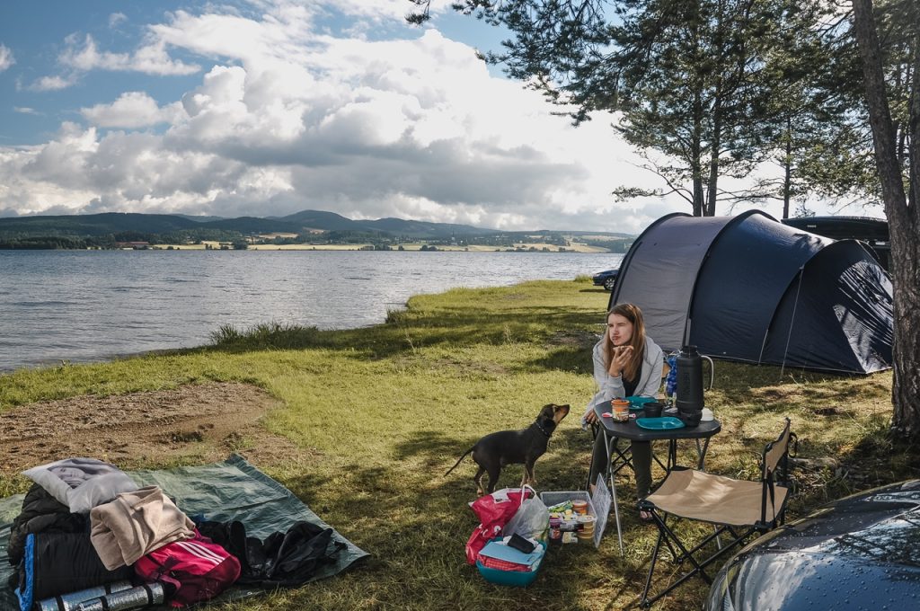 Norwegia wakacje pod namiotem